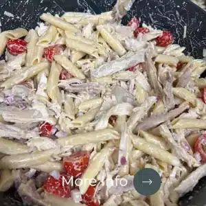 Caesar Chicken Pasta Salad